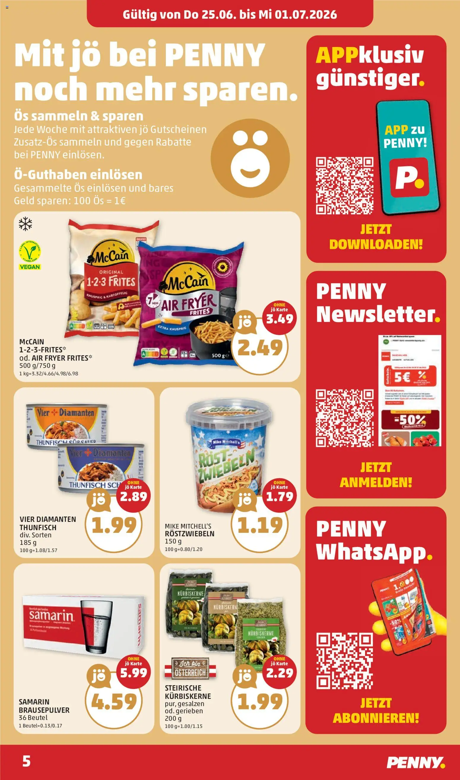Penny Markt Eröffnung in 3335 Weyer gültig ab 25.06.2026 | Seite: 5 | Produkte: Zwiebeln