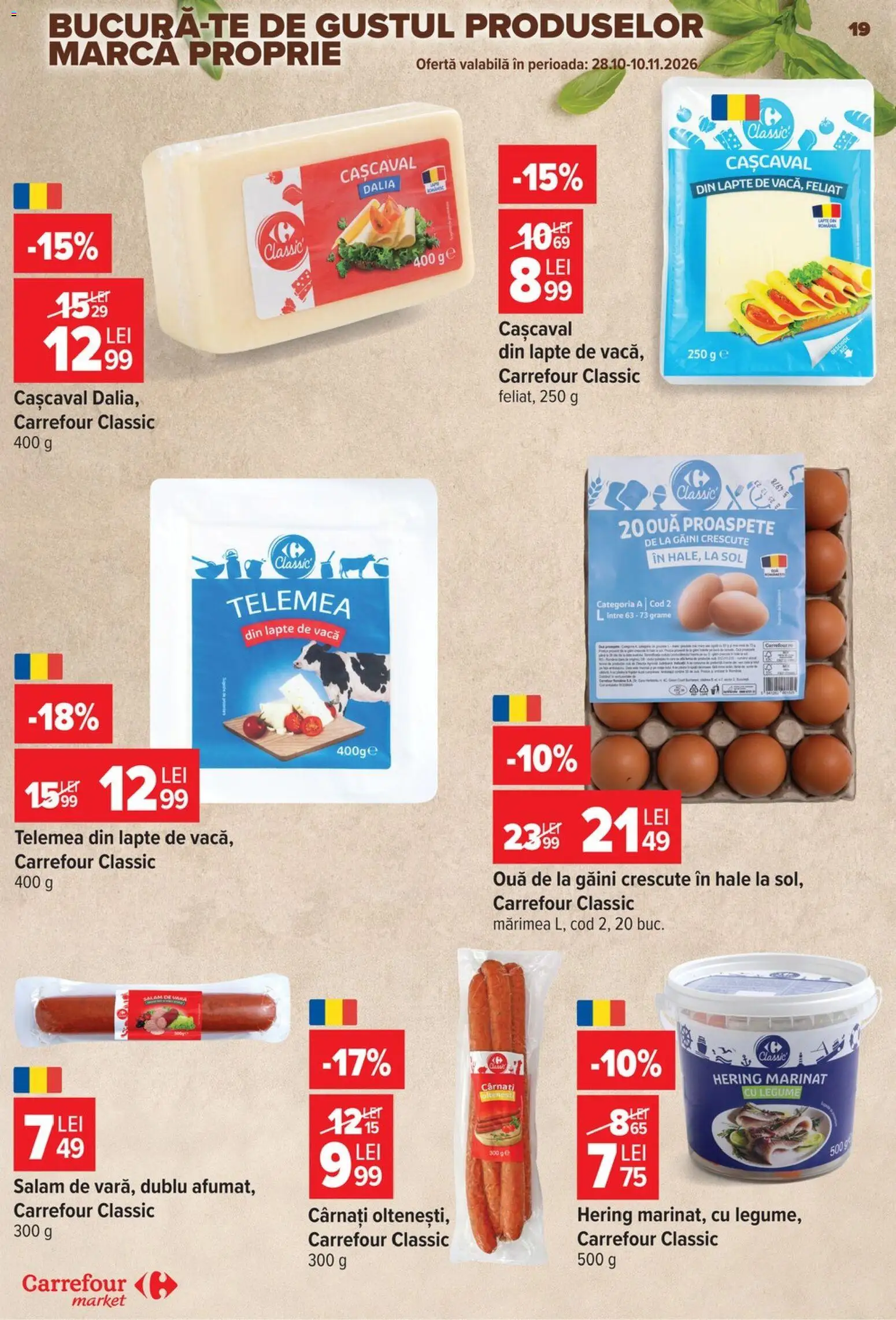Noul catalog Carrefour – valabil de la 28.10.2026 | Pagină: 19