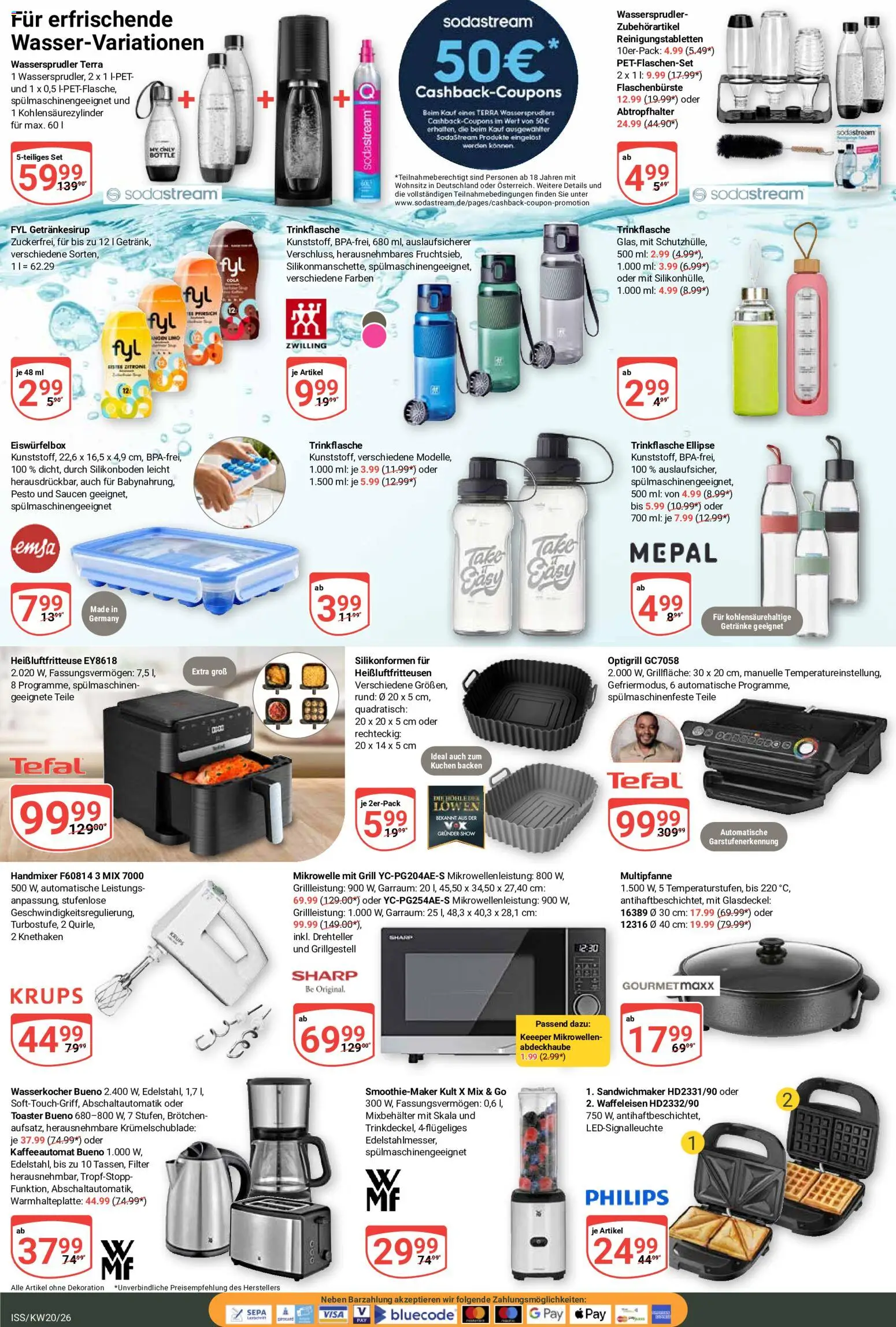 Globus Prospekt 	 – gültig ab 11.05.2026 | Seite: 24 | Produkte: Krups, Mikrowelle, Wasserkocher, Kuchen