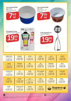 Ofertele Supeco valabile de la 27.08.2026 | Pagină: 14 | Produse: Clește, Înghețată
