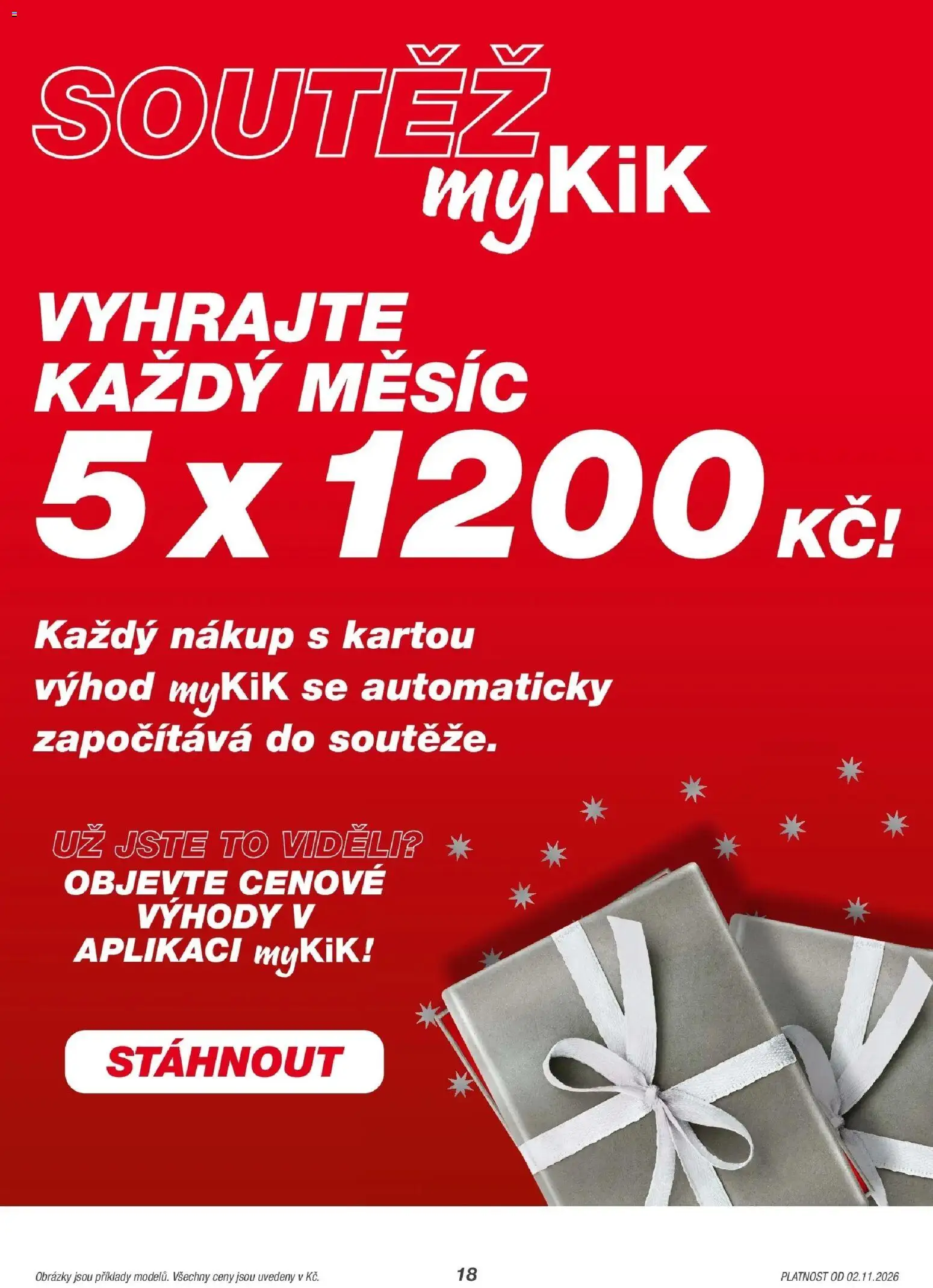 KIK leták 30.10.2026 - Leták příští týden | Strana: 18