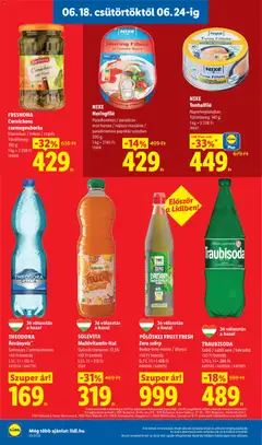 Lidl akciós újság - amely érvényes a következő dátumtól: 18.06.2026 | Oldal: 10