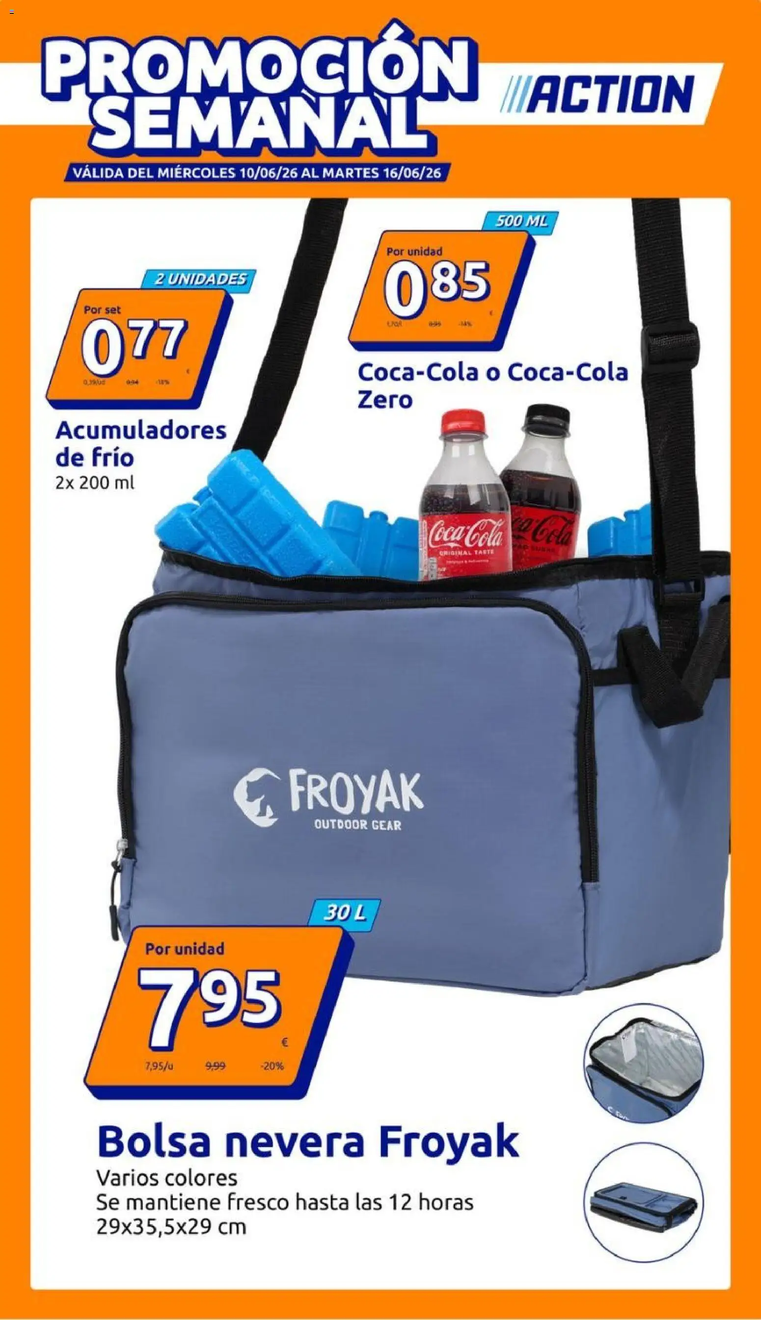 Action folleto │ válido desde el 10.06.2026 | Página: 1 | Productos: Bolsa, Nevera