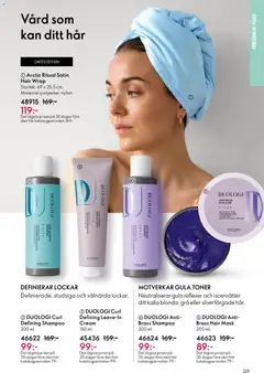 DUOLOGI Anti-Brass Hair Mask, Anti-Brass Hair Mask 200 ml. - Förhandsvisning av reklamblad från butik Oriflame aktuell från 22.04.2026 | Sida: 129 | Produkter: Mask