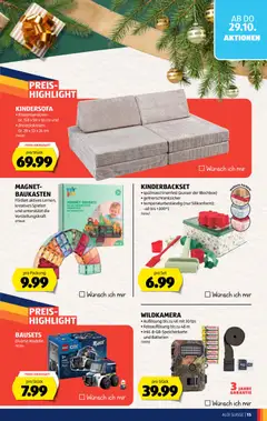 Aldi aktionen ab 29.10.2026 gültig | Seite: 15 | Produkte: Sofa, Kindersofa