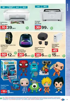 Anteprima del volantino Carrefour volantino Iper Scuola valido a partire dal 22/07/2026 | Pagina: 25 | Prodotti: Altoparlante, Stampante, Stampa, Caricabatterie