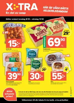 Coop X:-TRA erbjudanden - Förhandsvisning av reklamblad från butik Coop X:-TRA aktuell från 05/10/2026 | Sida: 8