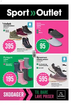 Forhåndsvisning av Sport Outlet kundeavis gyldig fra 06/10/2026