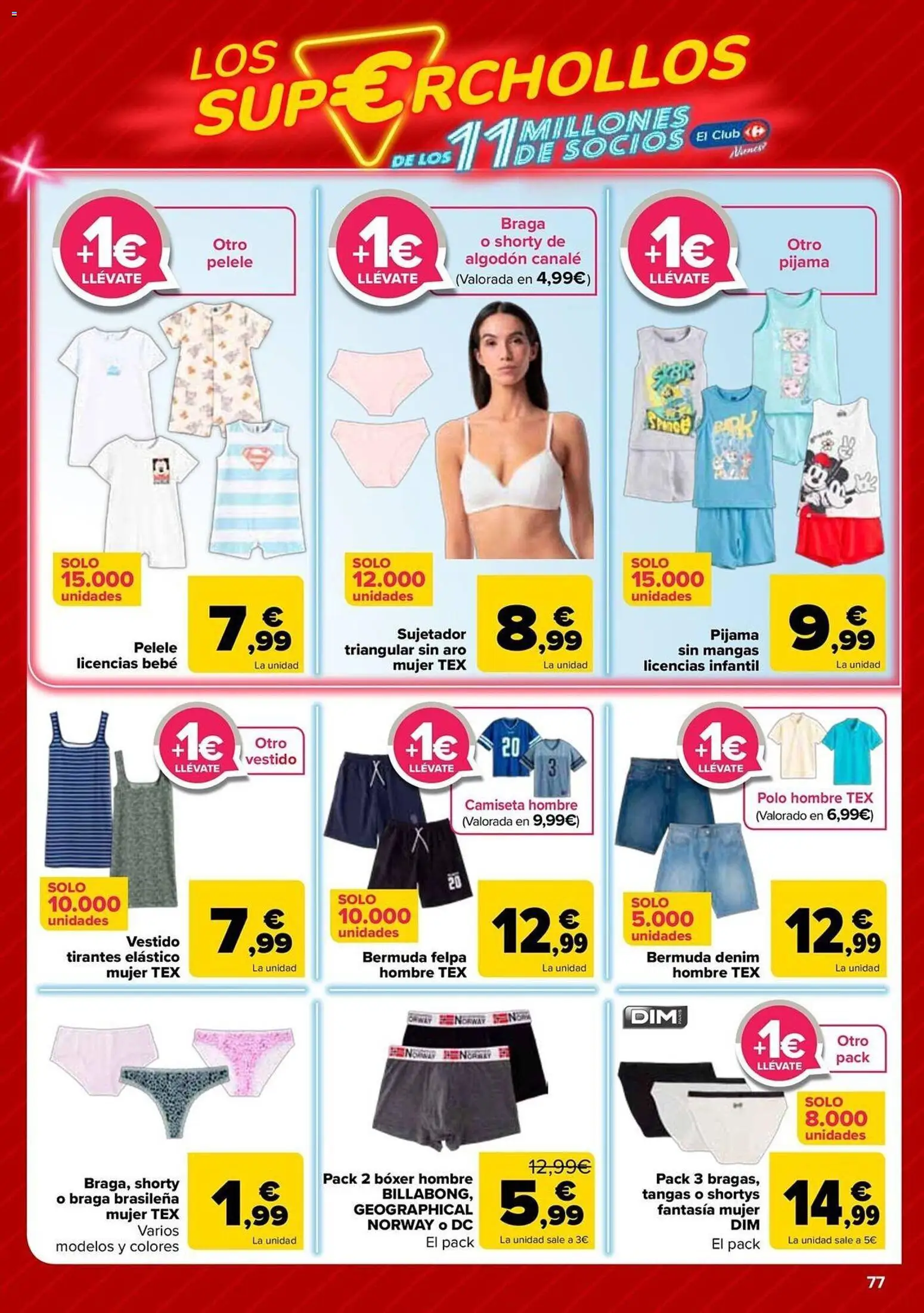 Carrefour folleto │ válido desde el 12.05.2026 | Página: 77 | Productos: Pijama, Braga