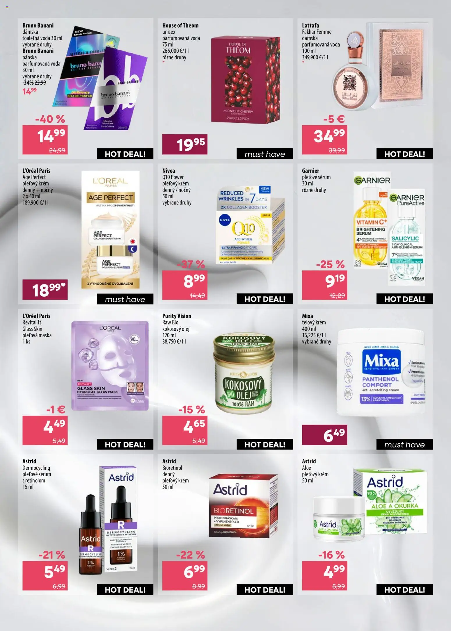 Nové 101 drogerie akcie – leták je platný od 24.06.2026 | Strana: 14 | Produkty: Olej, Nivea, Krém, Voda