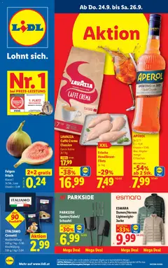 Lidl - Flugblatt ab 24.09.2026 gültig