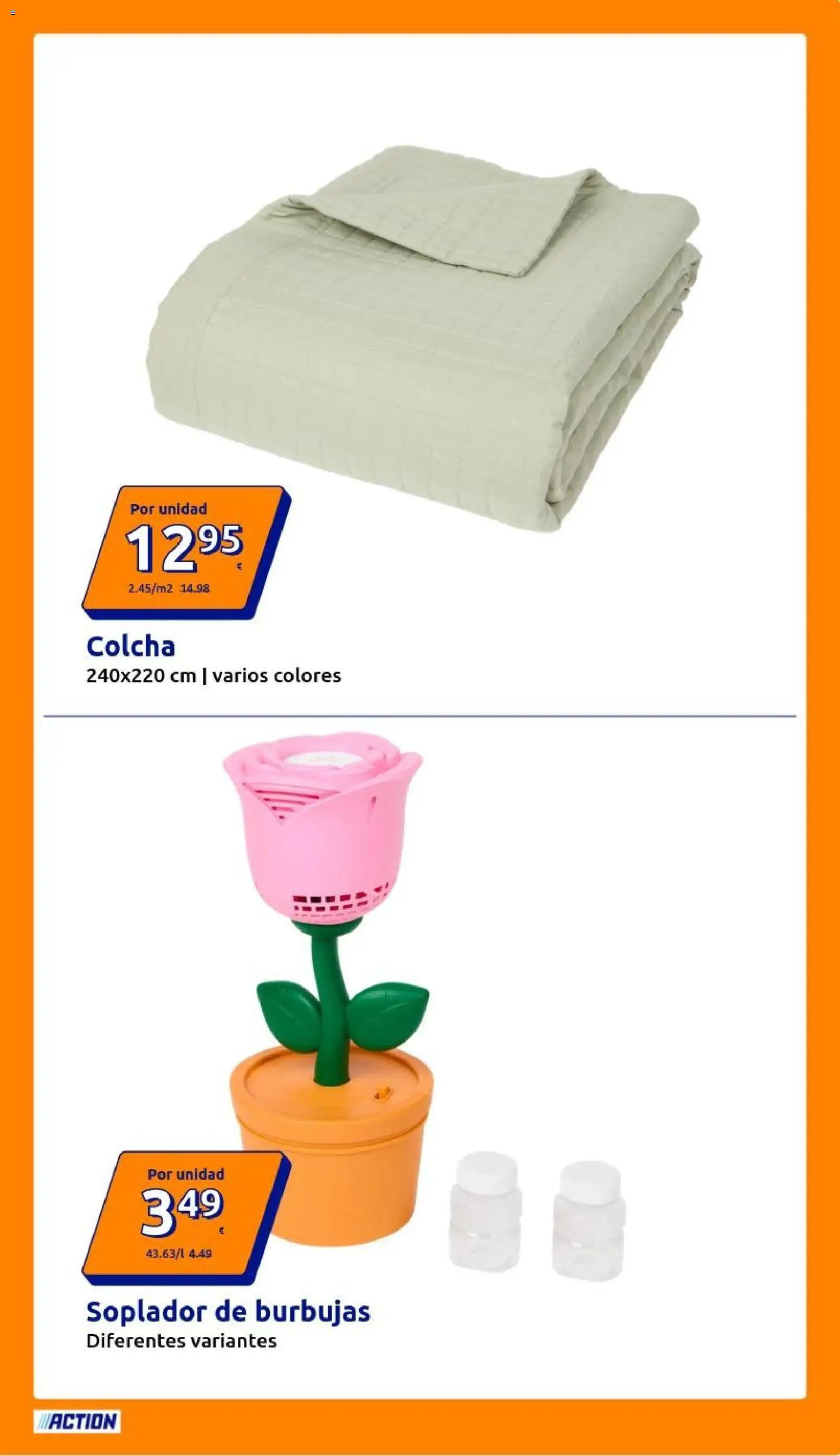 Action folleto │ válido desde el 15/07/2026 | Página: 9 | Productos: Colcha