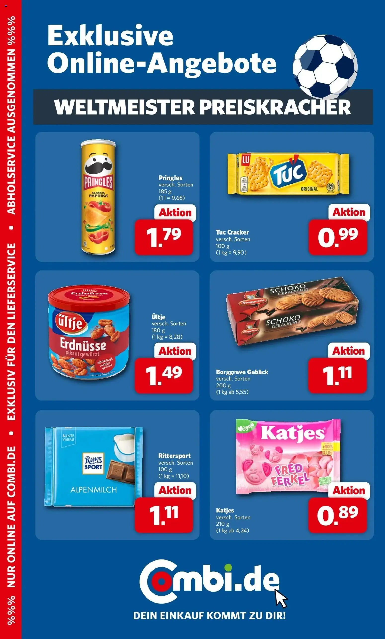 Combi Prospekt Celle – gültig ab 22.06.2026 | Seite: 35 | Produkte: Ofen, Erdnüsse, Katjes, Pringles