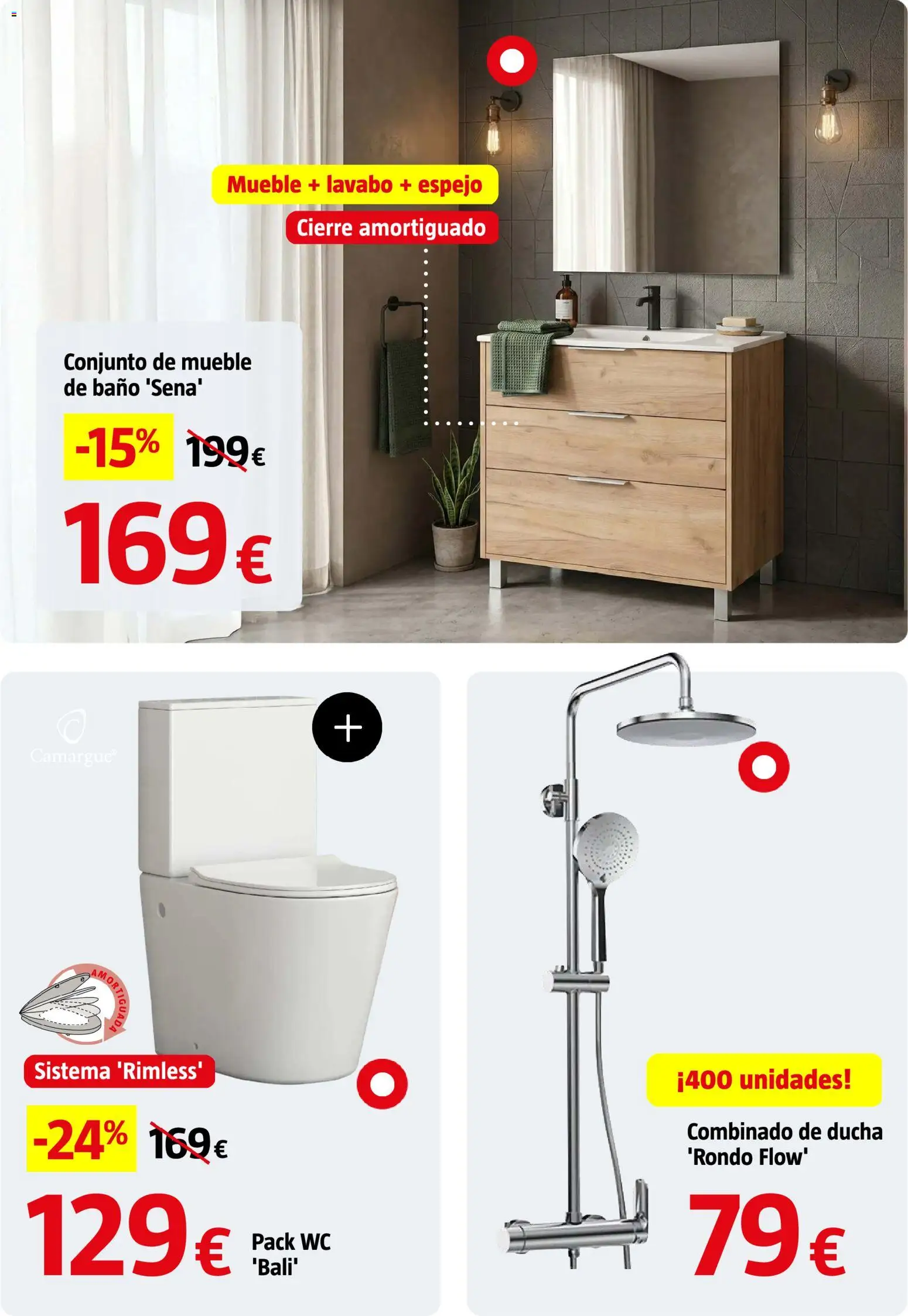 Bauhaus folleto │ válido desde el 03.06.2026 | Página: 63 | Productos: Lavabo, Baño, Ducha, Espejo