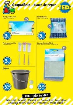 Ofertele TEDi valabile de la 14.05.2026 | Pagină: 11 | Produse: Perie, Lavete