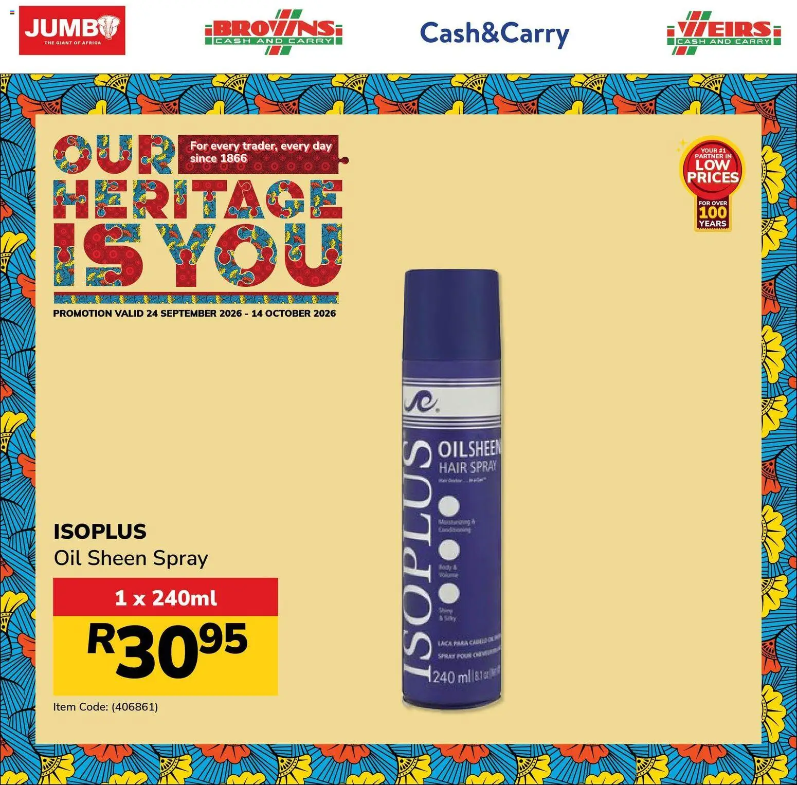 New Jumbo catalogue – valid from 08/10/2026 | Page: 8 | Products: Oil, Hair spray