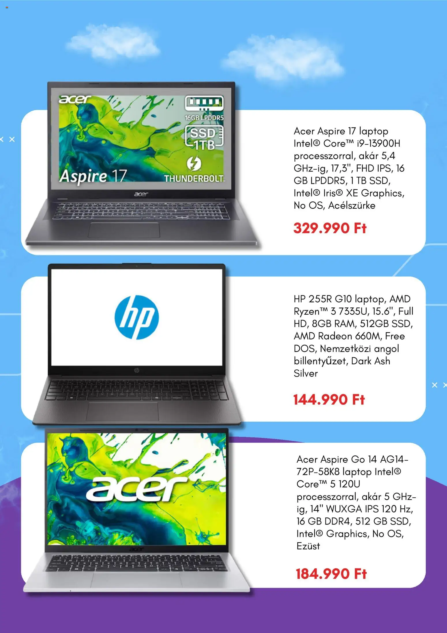 eMAG akciós ujság - amely érvényes a következő dátumtól: 2026.08.19. | Oldal: 4 | Termékek: Laptop
