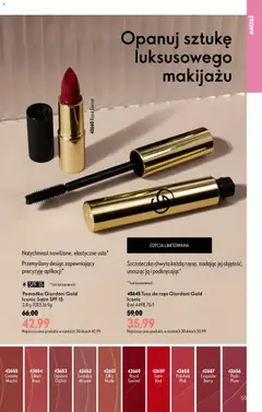 Pogląd oferty "Oriflame Katalog 11 2026" - ważna od 29.07.2026 | Strona: 55 | Produkty: Pomadka, Makijaż, Tusz do rzęs
