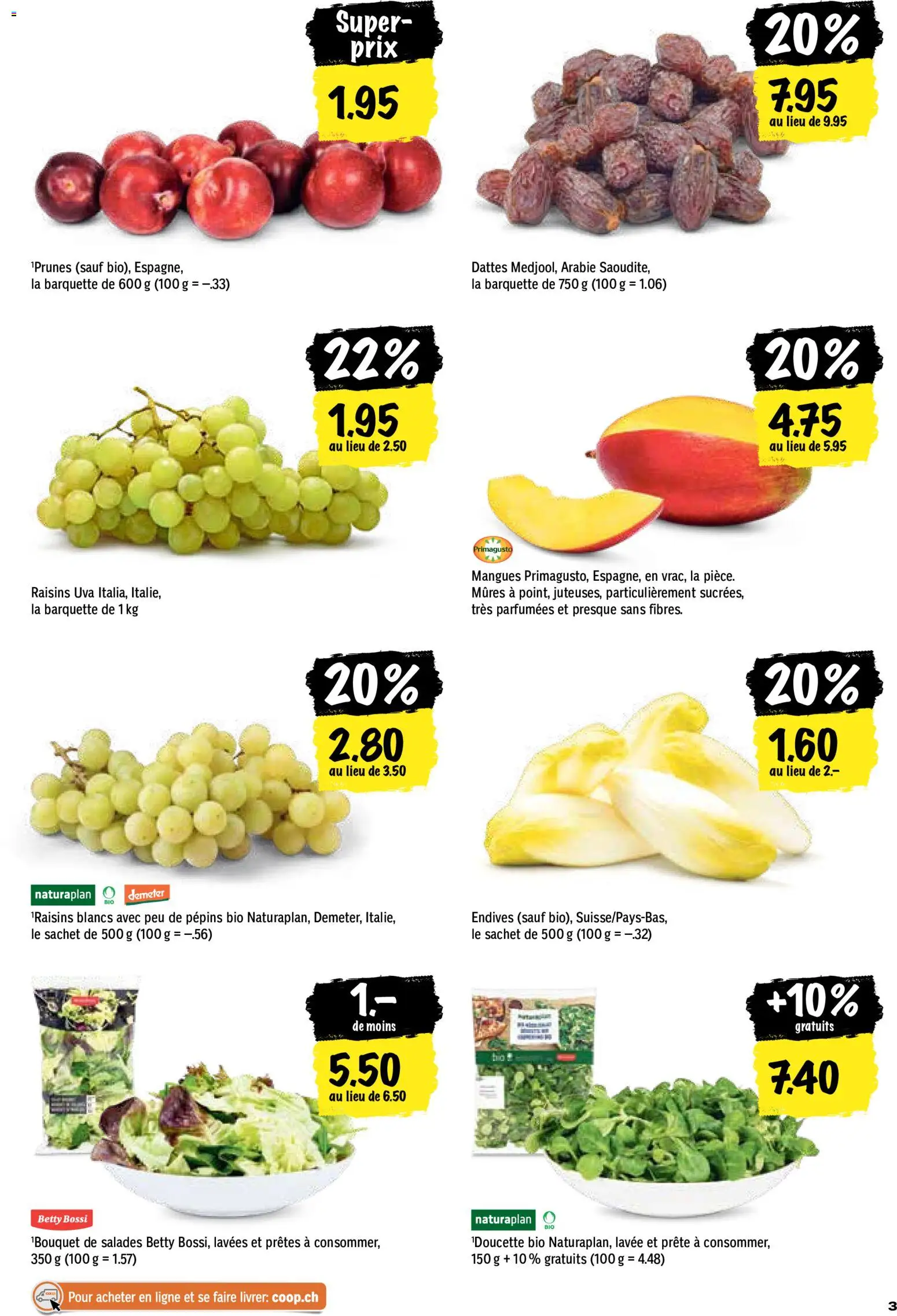 Coop aktionen FR – gültig ab 08.10.2026 | Seite: 3