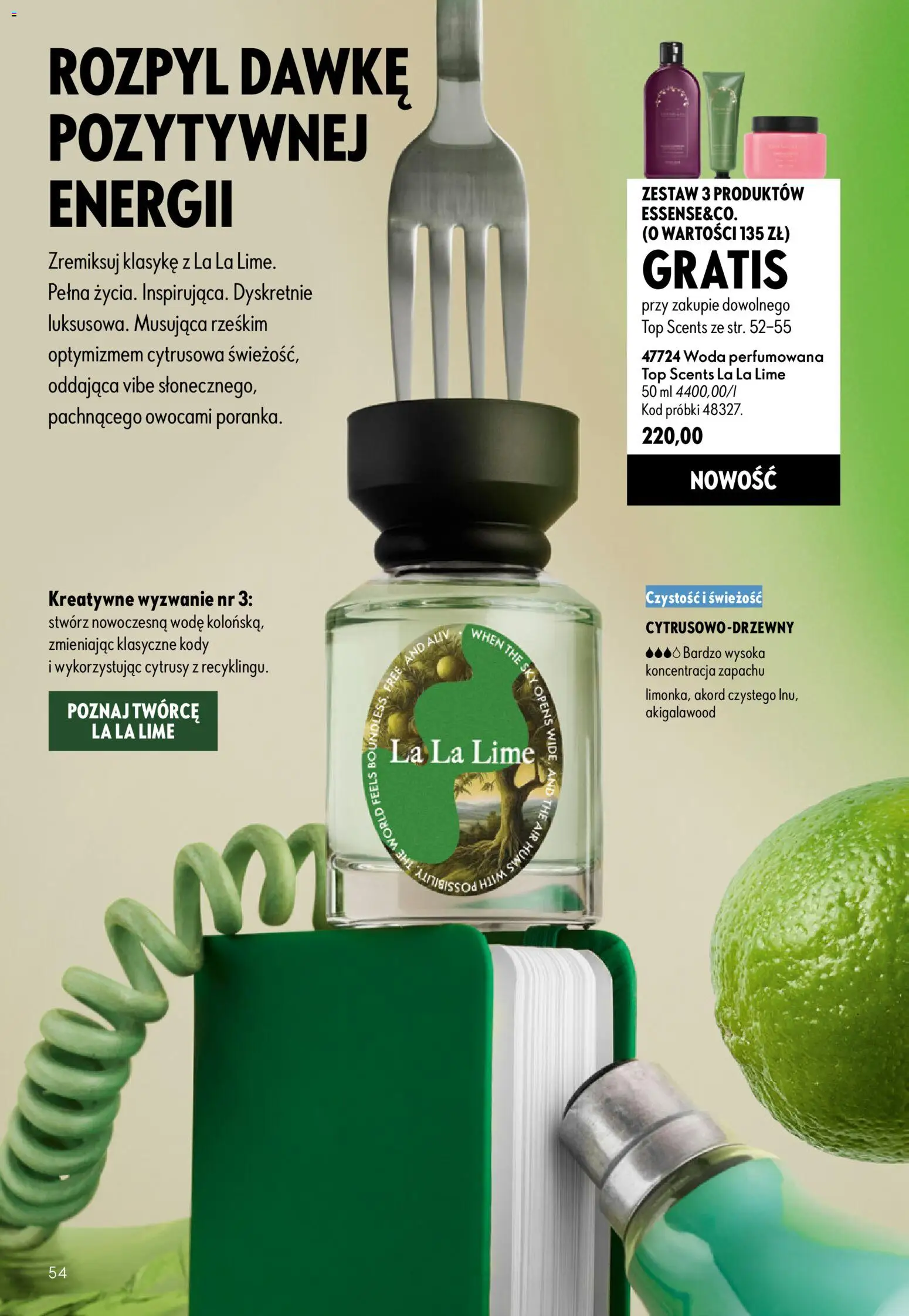 Oriflame Katalog 12 2026 od 19.08.2026 | Strona: 52 | Produkty: Top, Cytrusy, Woda