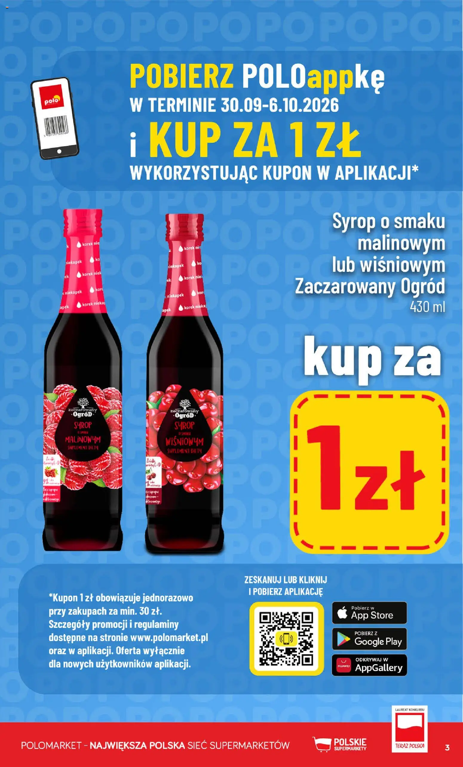 POLOmarket gazetka - Kupuj taniej od 30.09.2026 | Strona: 3