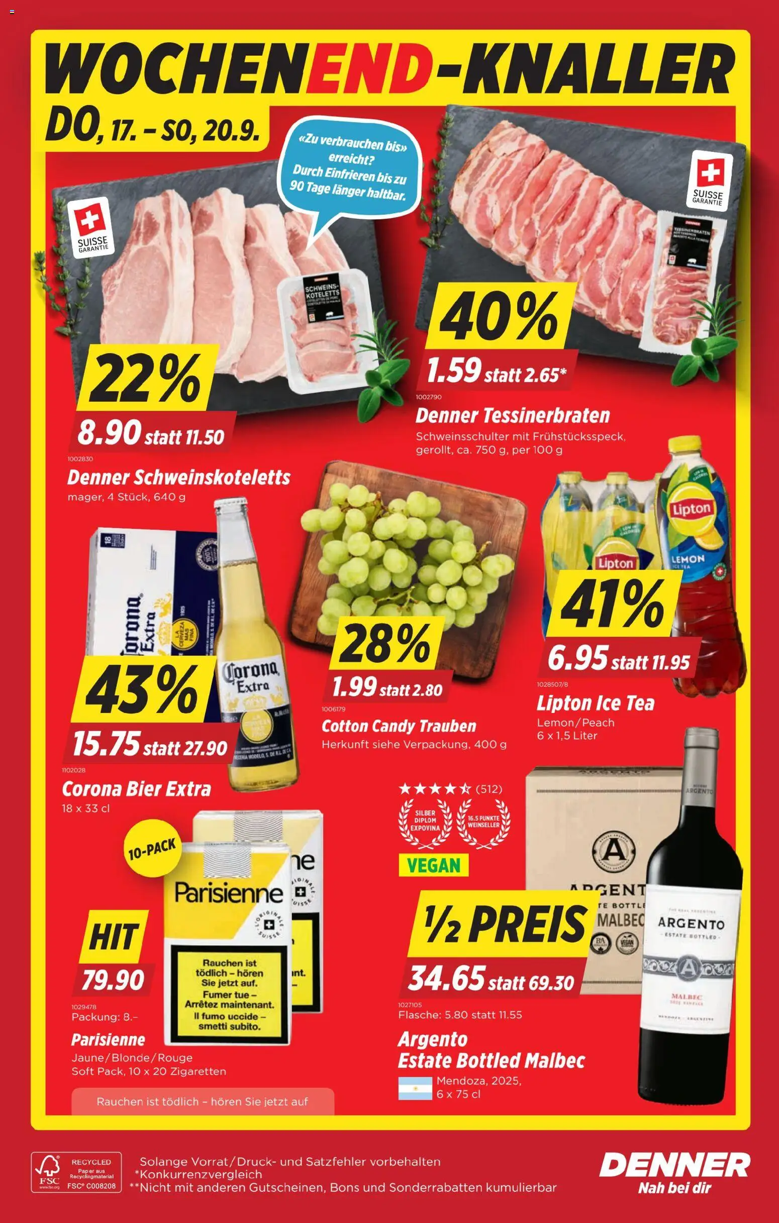 Denner aktionen – gültig ab 17.09.2026 | Seite: 22