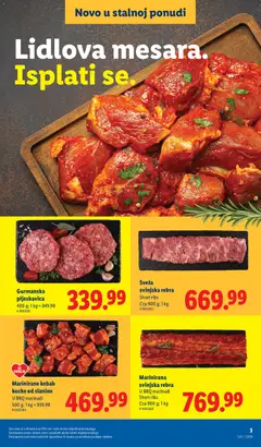 Lidl katalog Novo u stalnoj ponudi - pregled Lidl kataloga - važi od 03.08.2026 | Strana: 3