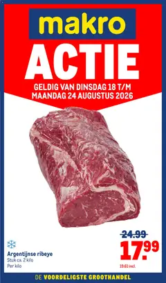 Makro folder - Versdeals - Voorbeeld van een folder van Makro, geldig van 18-08-2026