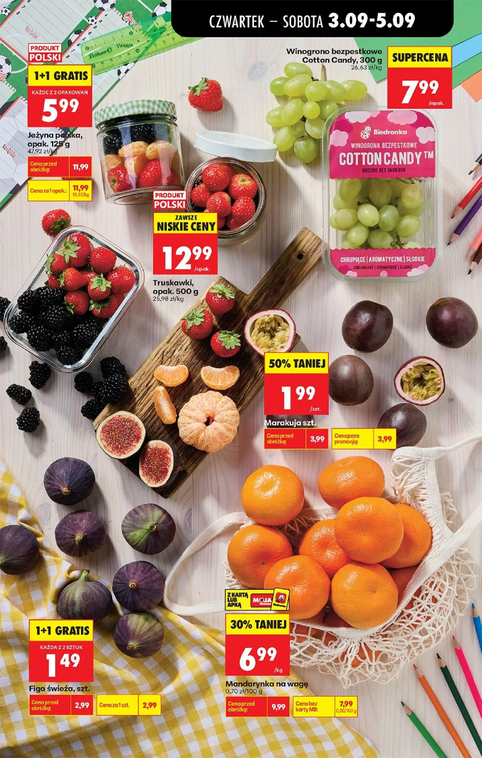 Biedronka Polsko leták - Codziennie niskie ceny od 03.09.2026 | Strana: 31 | Produkty: Karty, Marakuja
