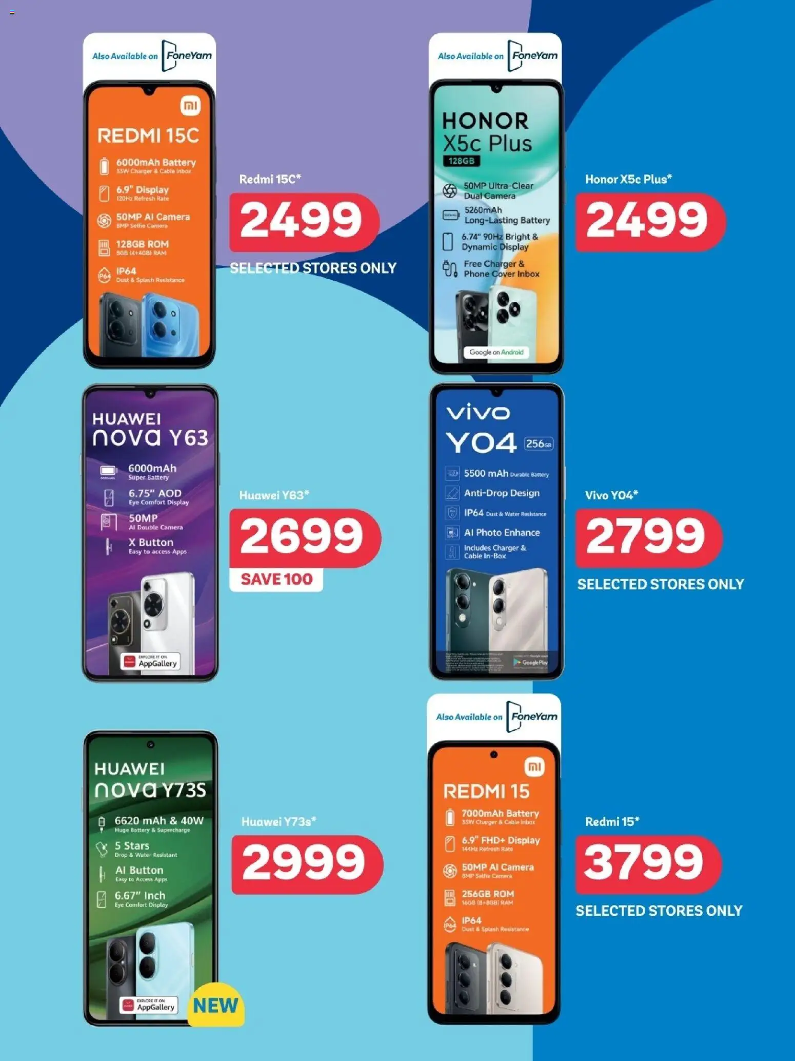 New PEP Stores catalogue – valid from 24.04.2026 | Page: 10 | Products: Cover, Phone, Cable, Water