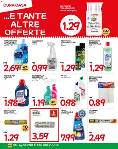 Anteprima del volantino HarDis volantino valido a partire dal 29/06/2026 | Pagina: 14 | Prodotti: Detergente, Lavastoviglie, Scala, Insetticida