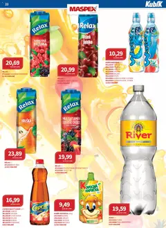 Náhled letáku Kubík leták - Velkoobchod 05/2026 od 01.05.2026 | Strana: 23 | Produkty: Banán, Sirup, Citron, Kubík Waterrr
