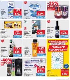 Kaufland HR akciós újság - amely érvényes a következő dátumtól: 2026.07.29. | Oldal: 29 | Termékek: Kristálycukor, Sampon