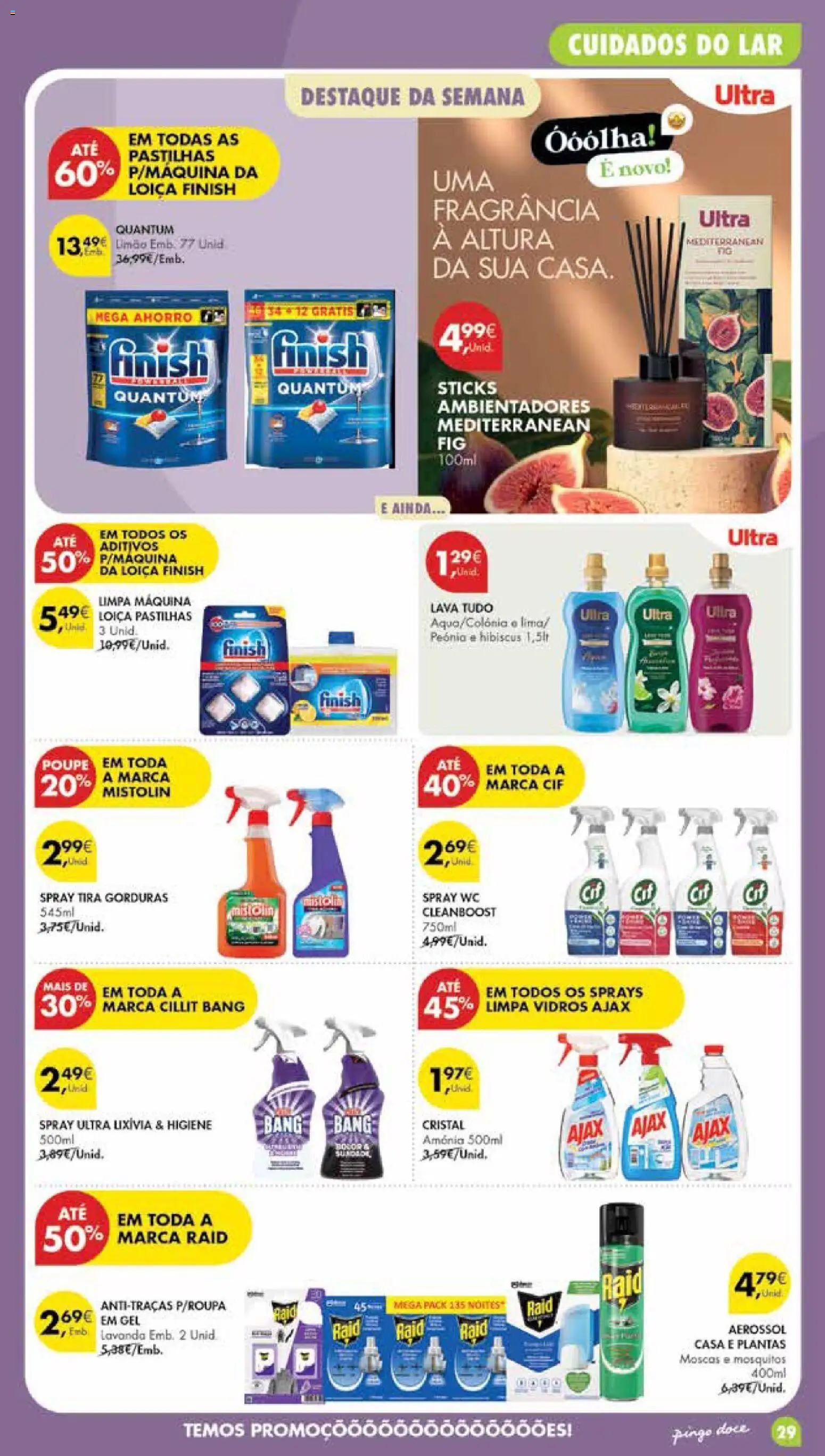 Pingo Doce Poupe Esta Semana Madeira │ válido de 25/08/2026 | Página: 29 | Produtos: Fragrância, Limpa vidros