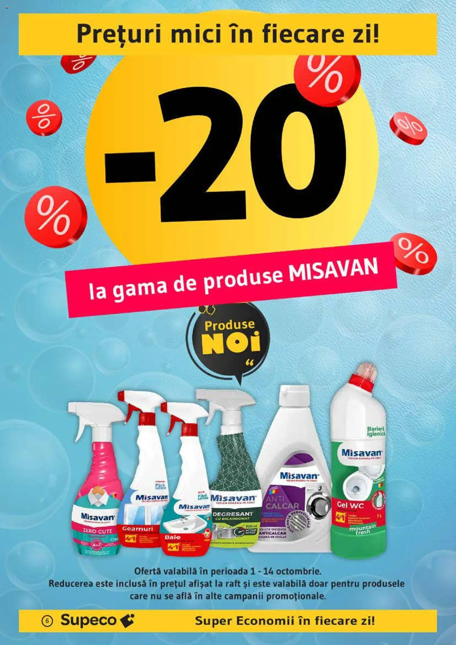 Noul catalog Supeco – valabil de la 11.10.2026 | Pagină: 6 | Produse: Zero, Raft, Mici