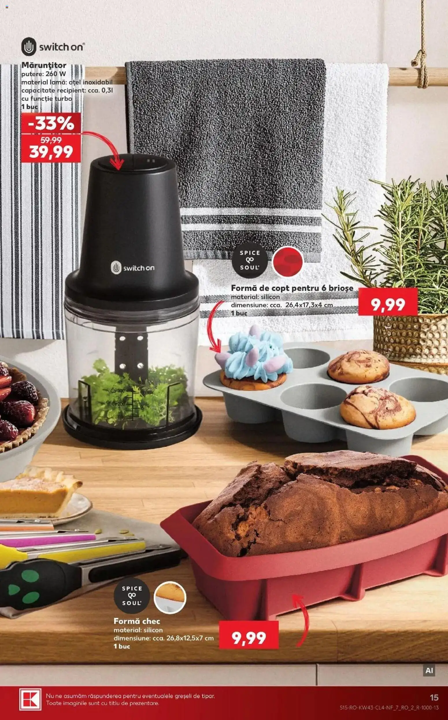 Kaufland Alba Iulia 21.10.2026 - Revista si Oferta | Pagină: 15 | Produse: Briose, Switch on
