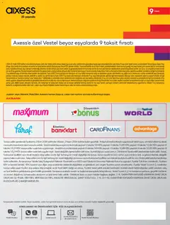 01 Ekim 2026 tarihinden itibaren geçerli olan Vestel kataloğu önizlemesi | Sayfa: 23