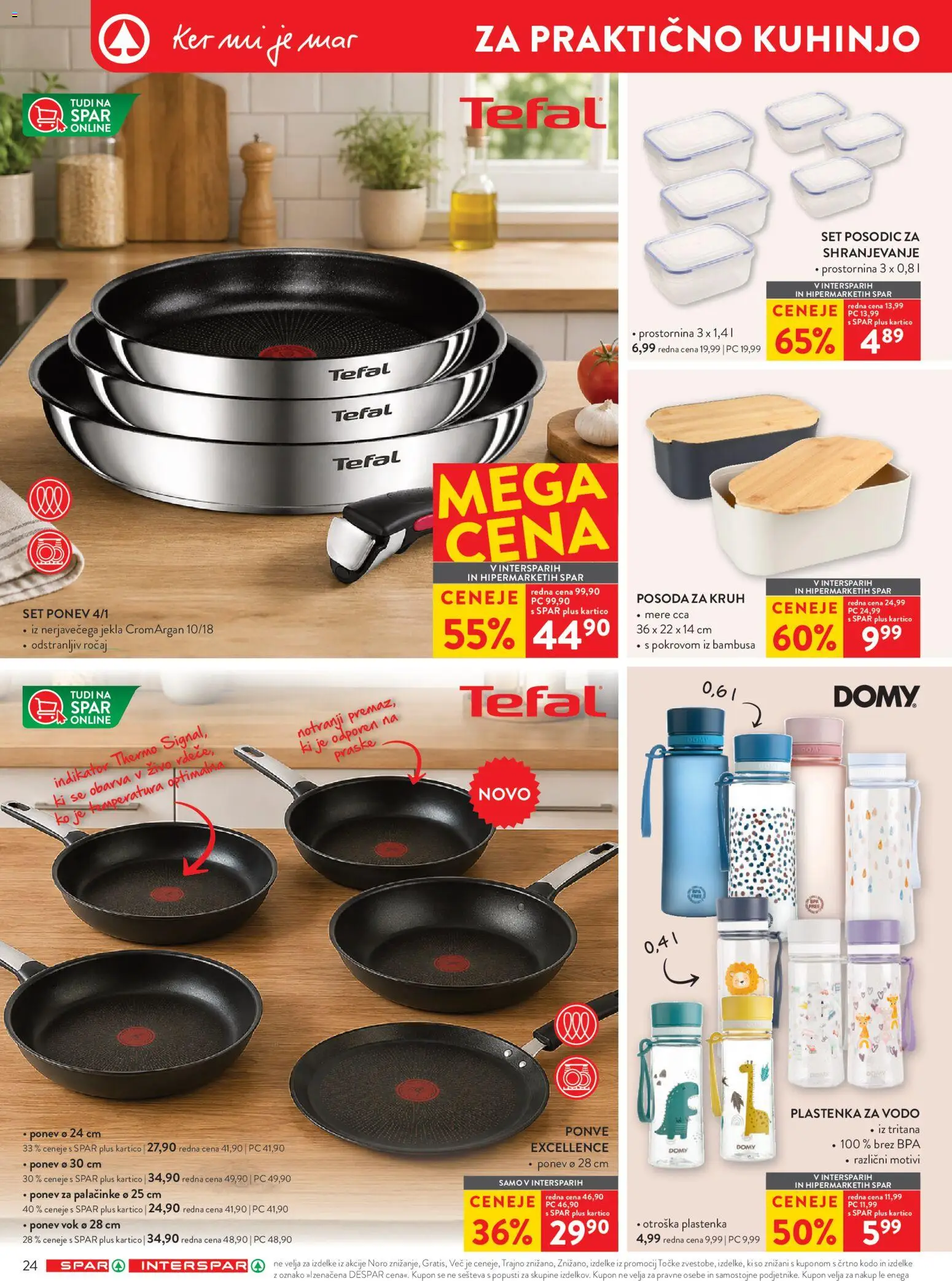 Novi Spar katalog ponudbe – veljaven od 10.06.2026 | Stran: 36 | Izdelki: Palačinke, Kruh