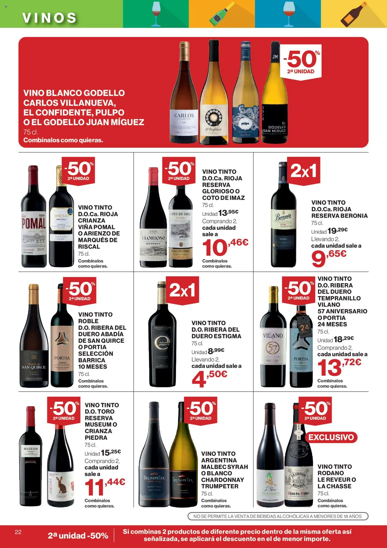 El Corte Inglés ofertas │ válido desde el 16/07/2026 | Página: 22 | Productos: Vino