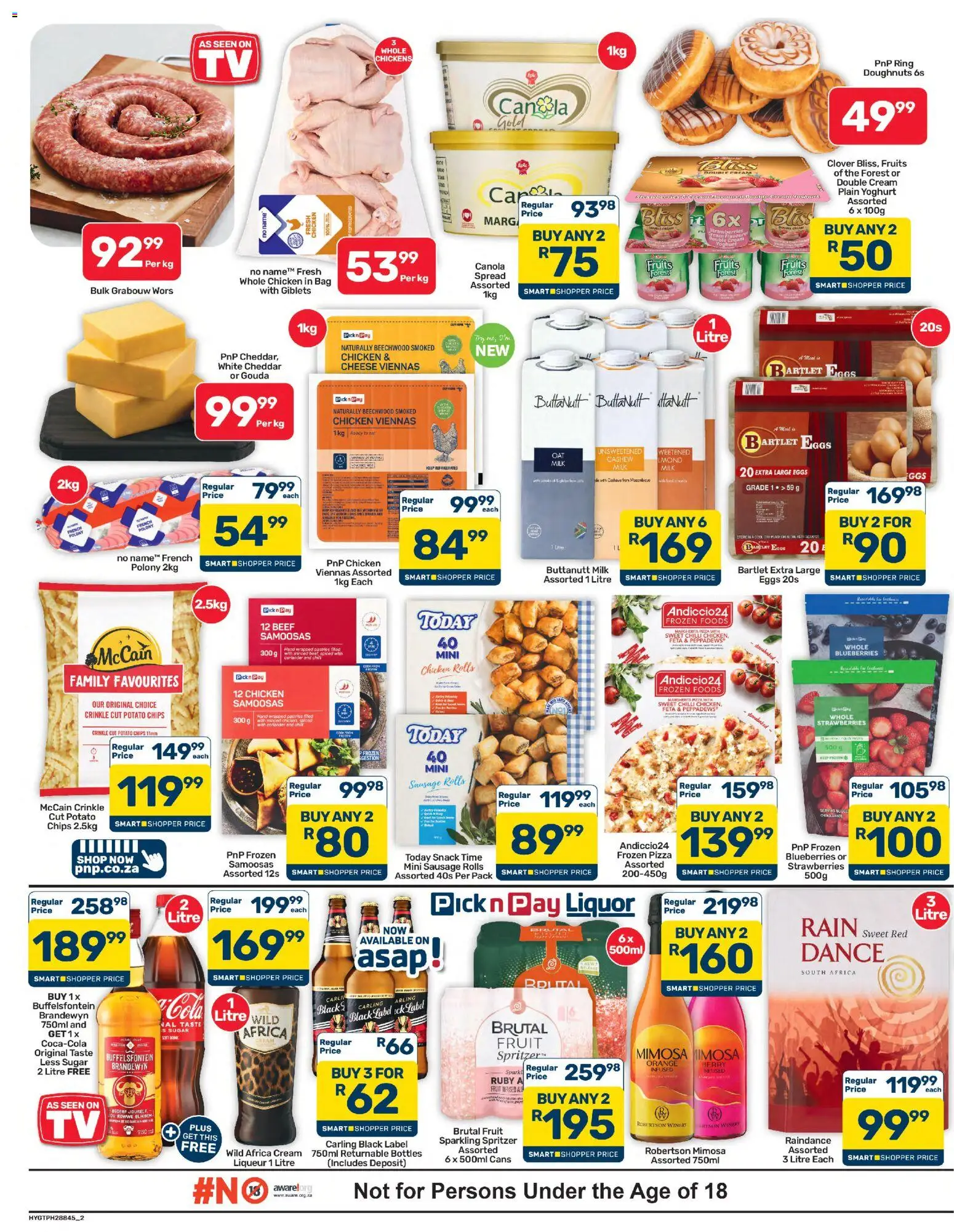 New Pick n Pay catalogue – valid from 24/09/2026 | Page: 2 | Products: Bag, Milk, Polony, Sugar