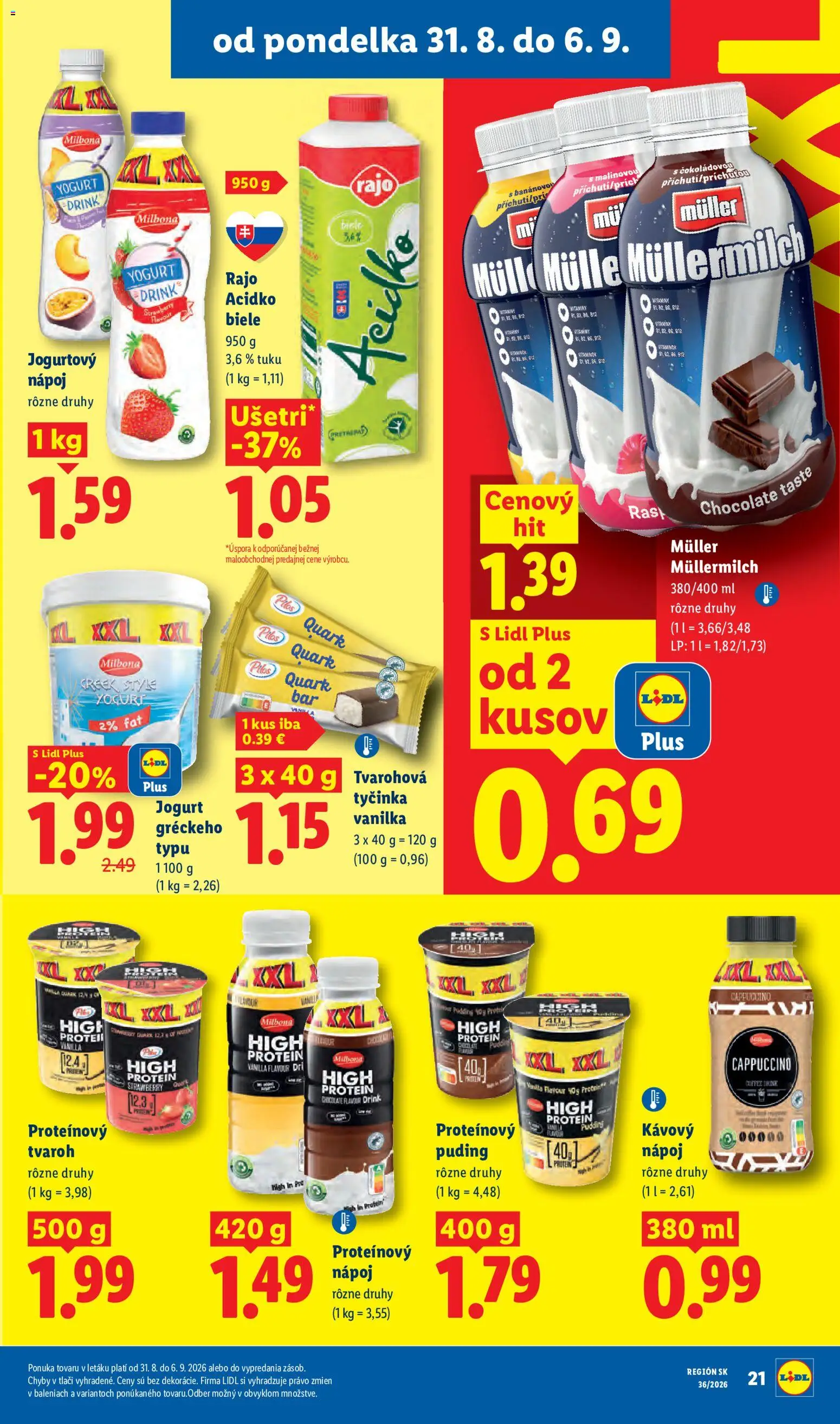 Nové Lidl akcie – leták je platný od 31.08.2026 | Strana: 29