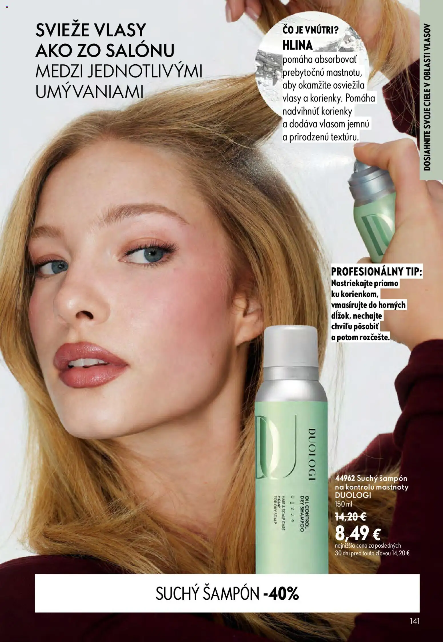 Nové Oriflame akcie – leták je platný od 09.09.2026 | Strana: 141 | Produkty: Šampón
