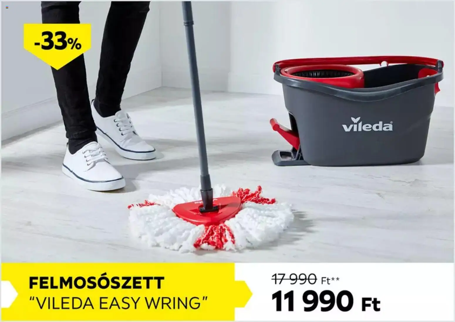 Möbelix akciós ujság - amely érvényes a következő dátumtól: 05.03.2026 | Oldal: 10 | Termékek: Vileda