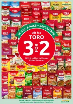 Forhåndsvisning av Joker kundeavis gyldig fra 14/09/2026 | Side: 8 | Produkter: Bearnaisesaus, Saus, Fiskesuppe, Tomatsuppe
