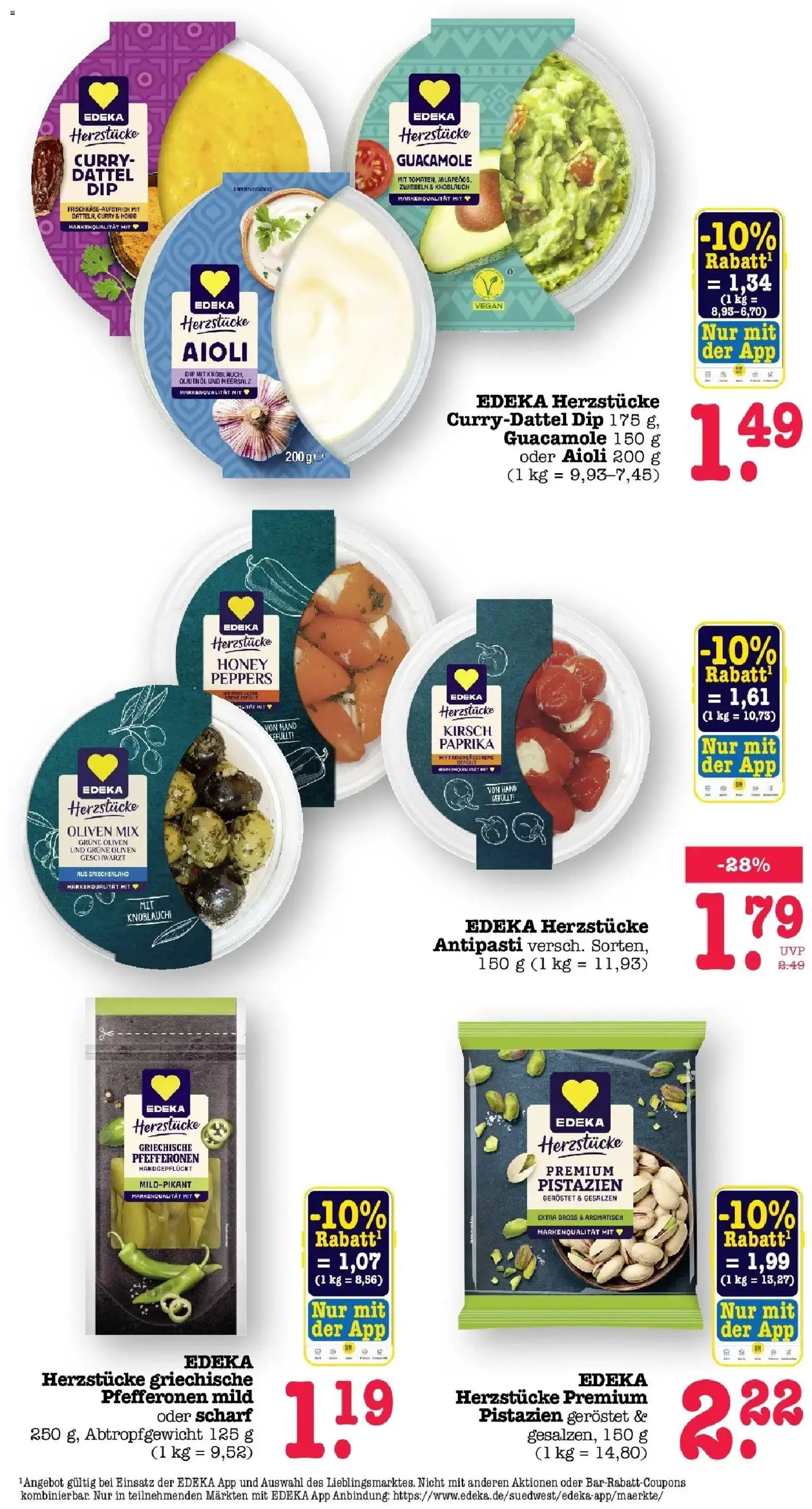 E center Prospekt Sinzheim – gültig ab 13.07.2026 | Seite: 29 | Produkte: Olivenol, Pistazien, Paprika, Dattel