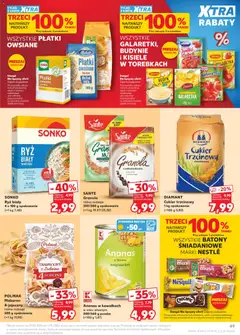 Pogląd oferty "Kaufland gazetka" - ważna od 29.04.2026 | Strona: 49 | Produkty: Galaretka, Płatki, Makaron, Cukier