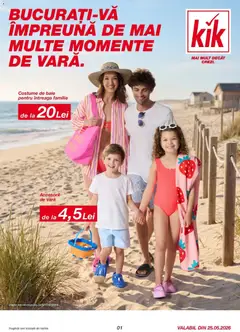 Ofertele Kik valabile de la 25.05.2026
