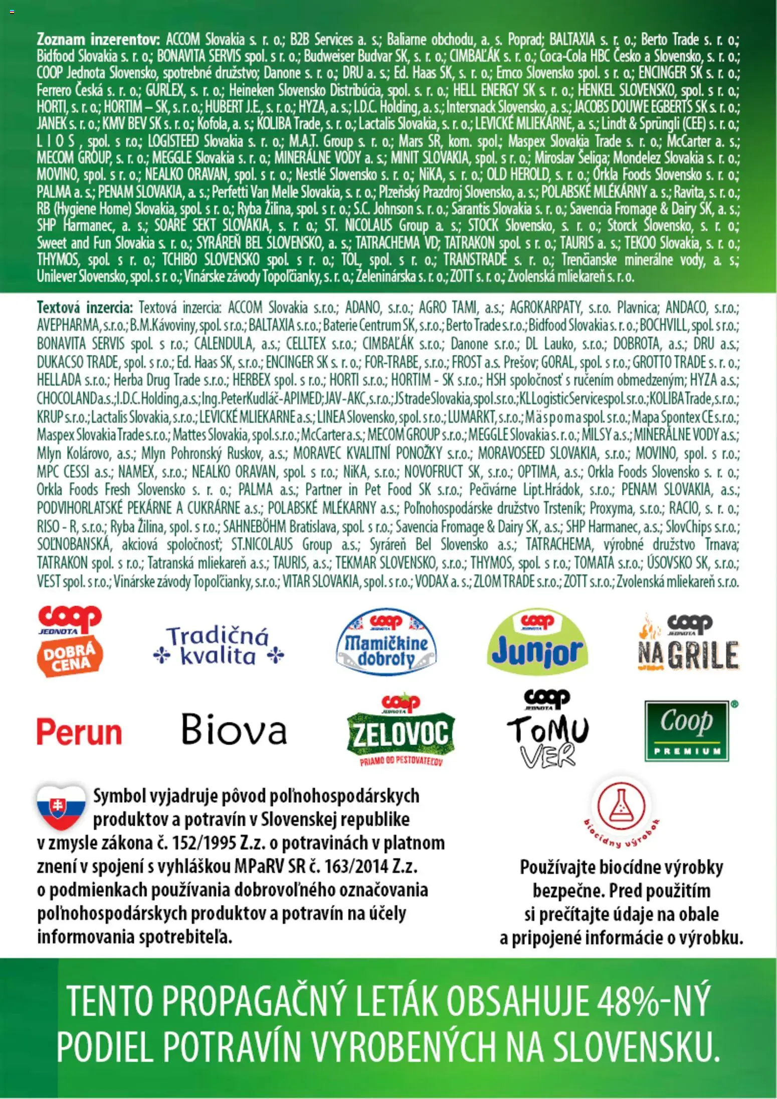 Nové COOP Jednota akcie – leták je platný od 03.09.2026 | Strana: 60 | Produkty: Lindt, Budvar, Ryba, Ponožky