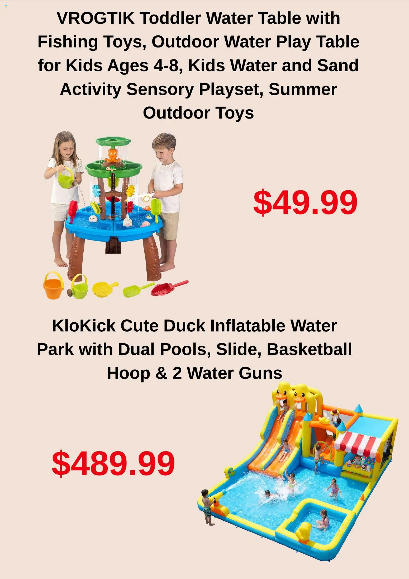 Walmart Catalogue valid from 11.05.2026 | Page: 4 | Products: Table, Water, Gauda
