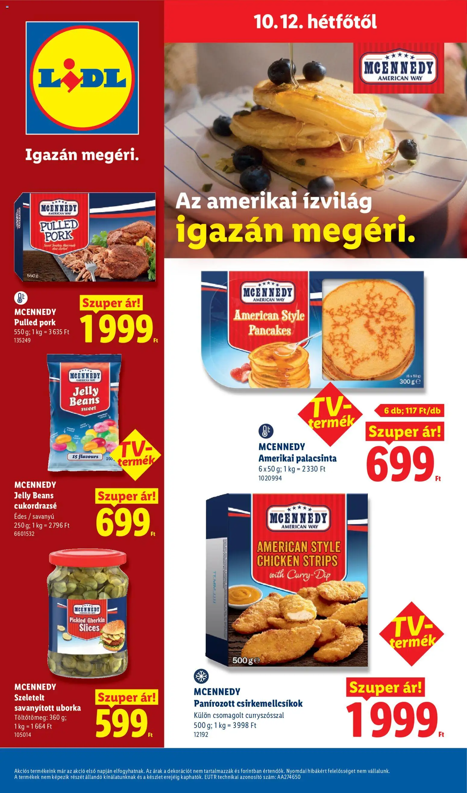 Lidl akciós ujság - amely érvényes a következő dátumtól: 2026.10.08. | Oldal: 78